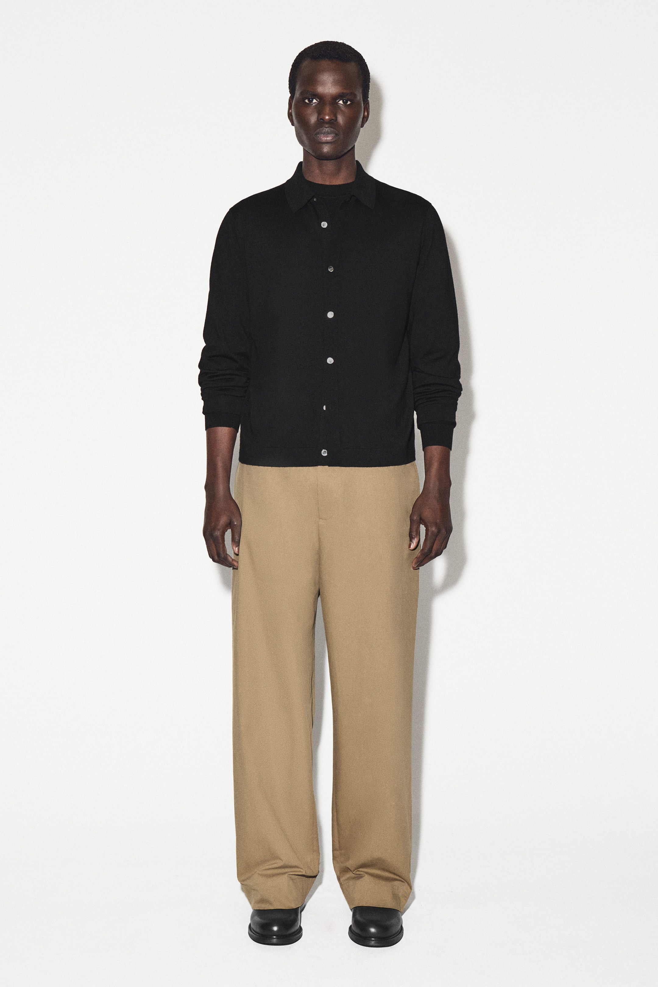 Tailored Linen Dress Shirt